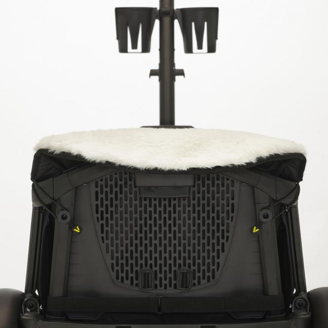 Veer Accessoires Veganer Lammfell-Sitzeinsatz weiss Veer Accessoires Veganer Lammfell-Sitzeinsatz weiss