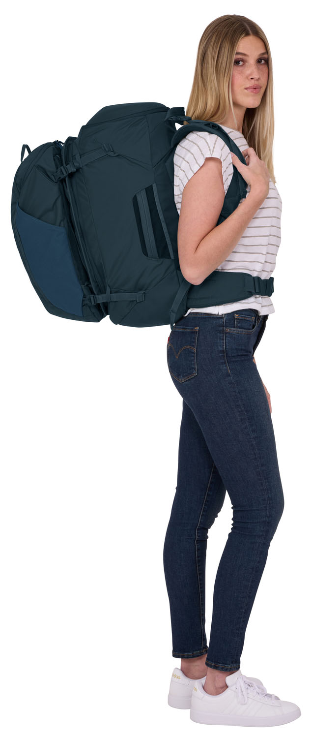 THULE Landmark Travel Pack 60L Womens Fit-Reiserucksack Darkest Blue