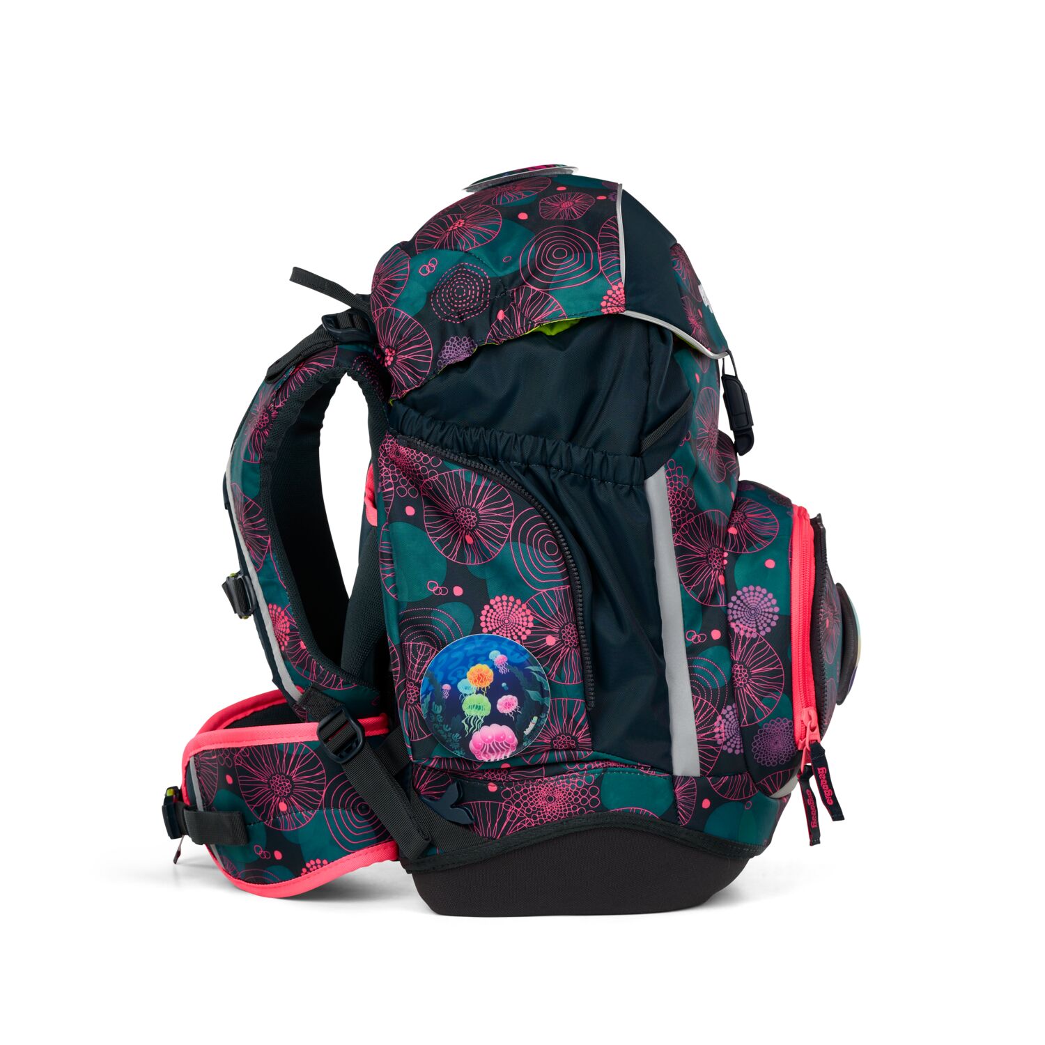 ergobag pack 6-teiliges Schulrucksack-Set 2025 KorallBär