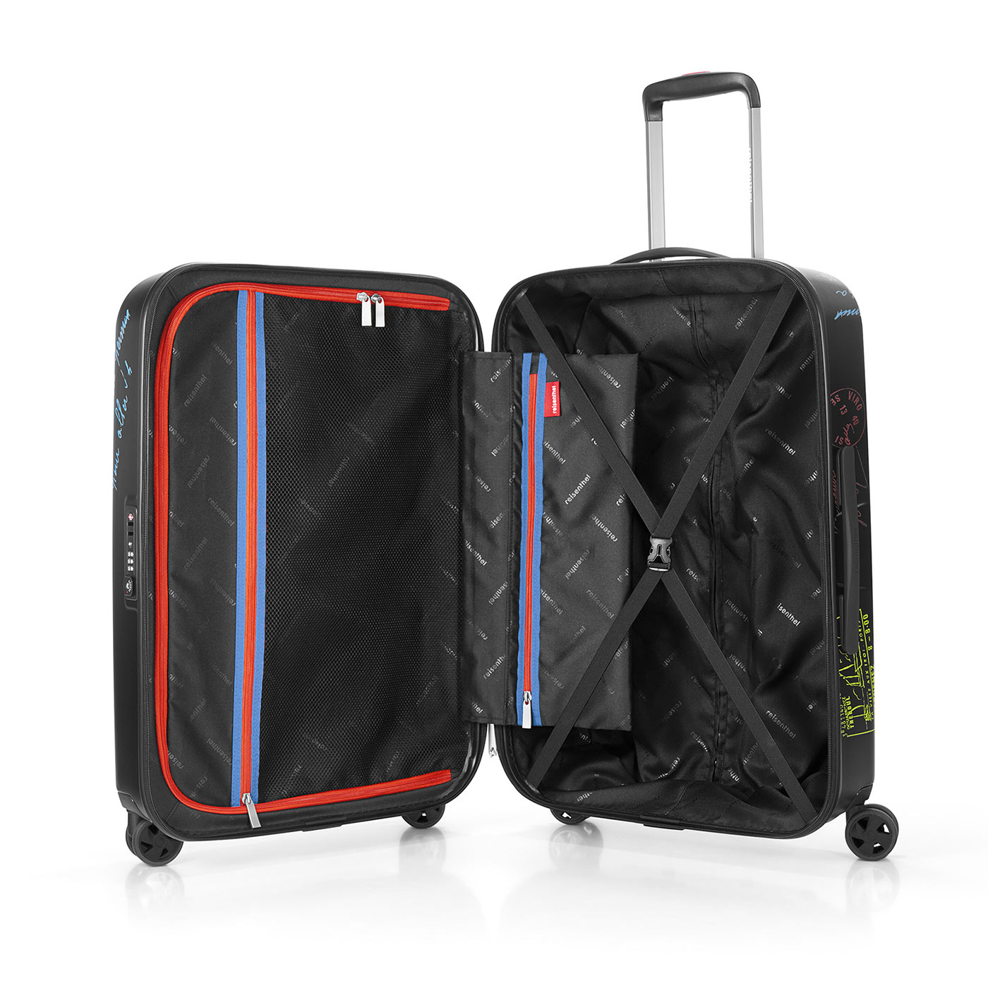 Reisenthel travelling travelset - boardcase, allrounder m, toiletbag special edition stamps Reisenthel travelling travelset - boardcase, allrounder m, toiletbag special edition stamps