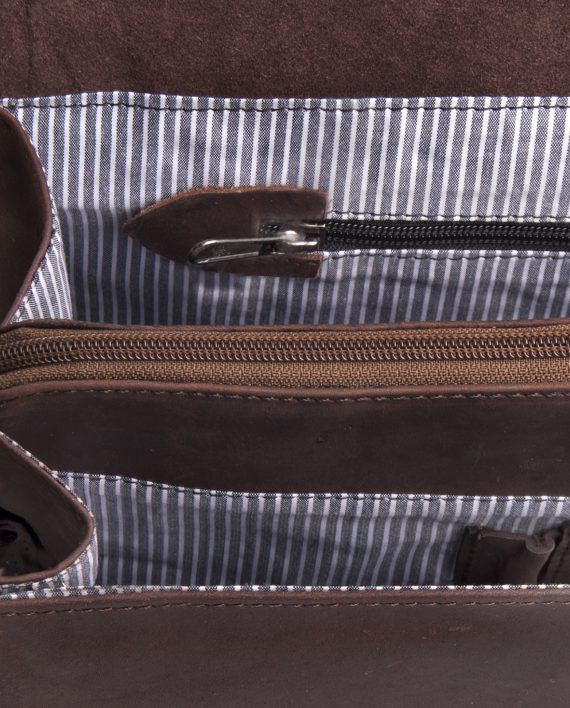 Harold's Leado Aktenmappe mit Laptopfach natur-braun Harold's Leado Aktenmappe mit Laptopfach natur-braun