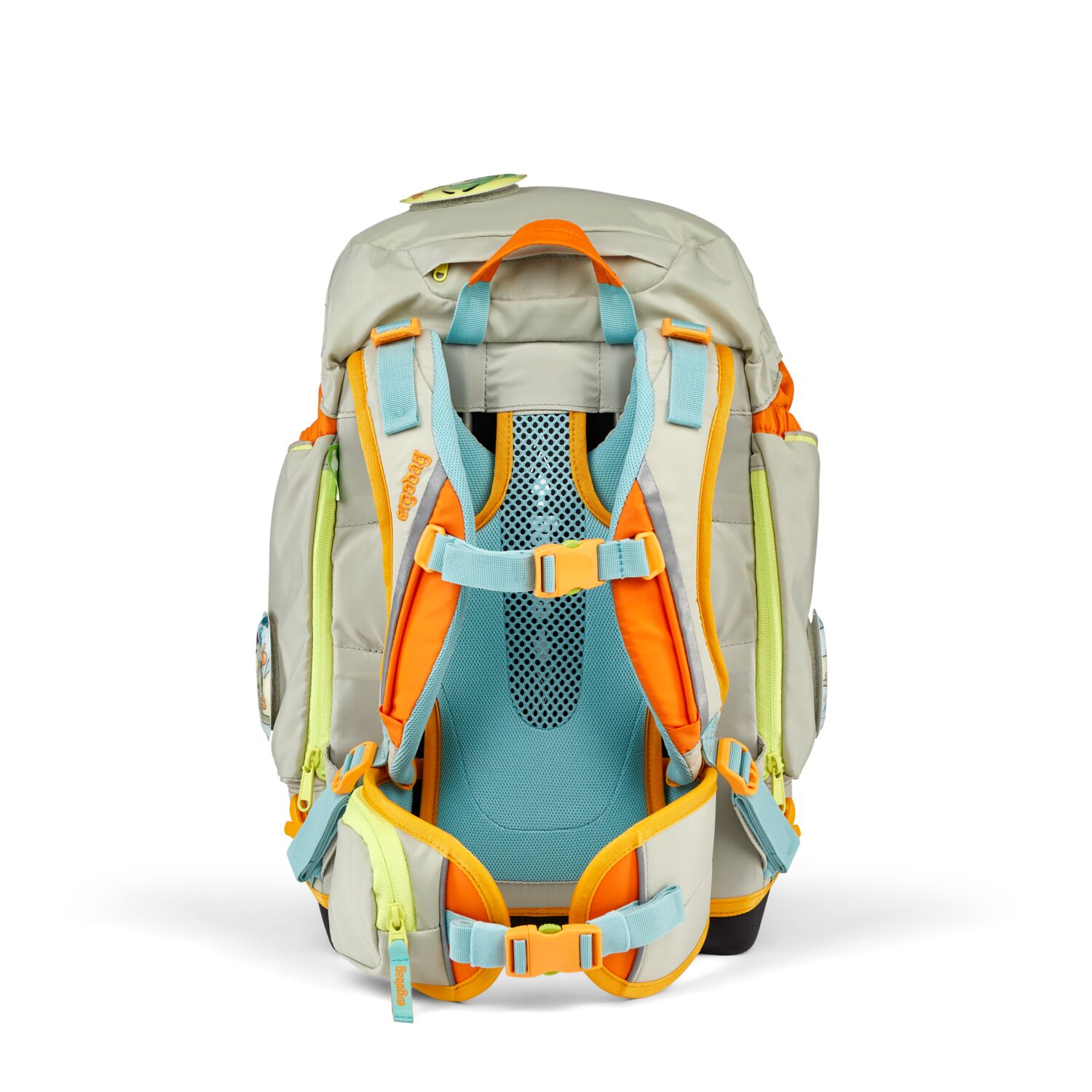 ergobag pack Comic Adventure Edition 6-teiliges Schulrucksack-Set 2024 StadtBärwohner