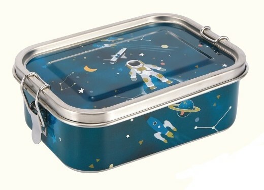 xanadoo Kids-Line Edelstahl-Brotdosen Astronaut 800 ml xanadoo Kids-Line Edelstahl-Brotdosen Astronaut 800 ml
