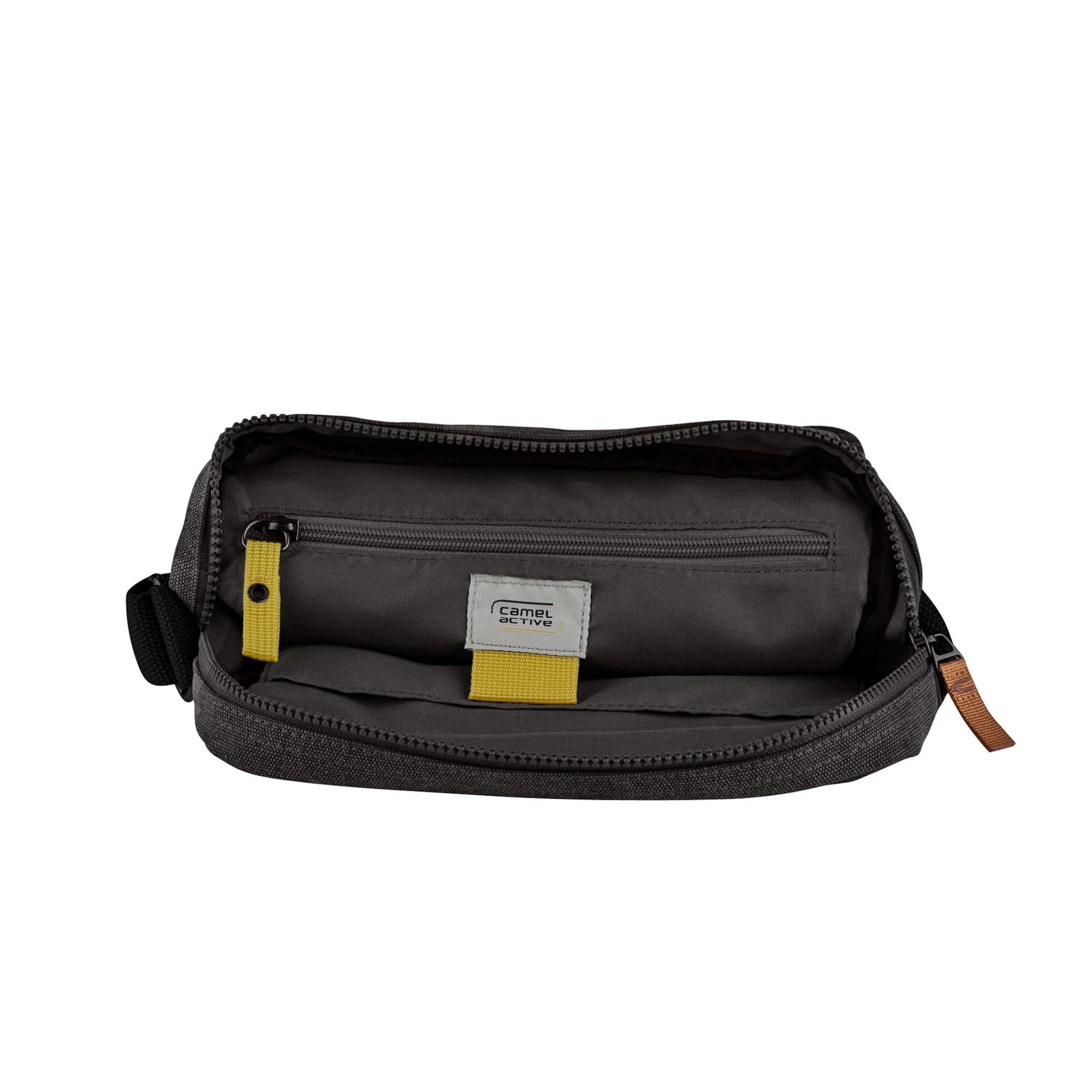 Camel Active AIR Flap bag M top zip Dark Grey