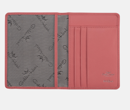 Golden Head Madrid Ausweisetui Koralle Golden Head Madrid Ausweisetui Koralle