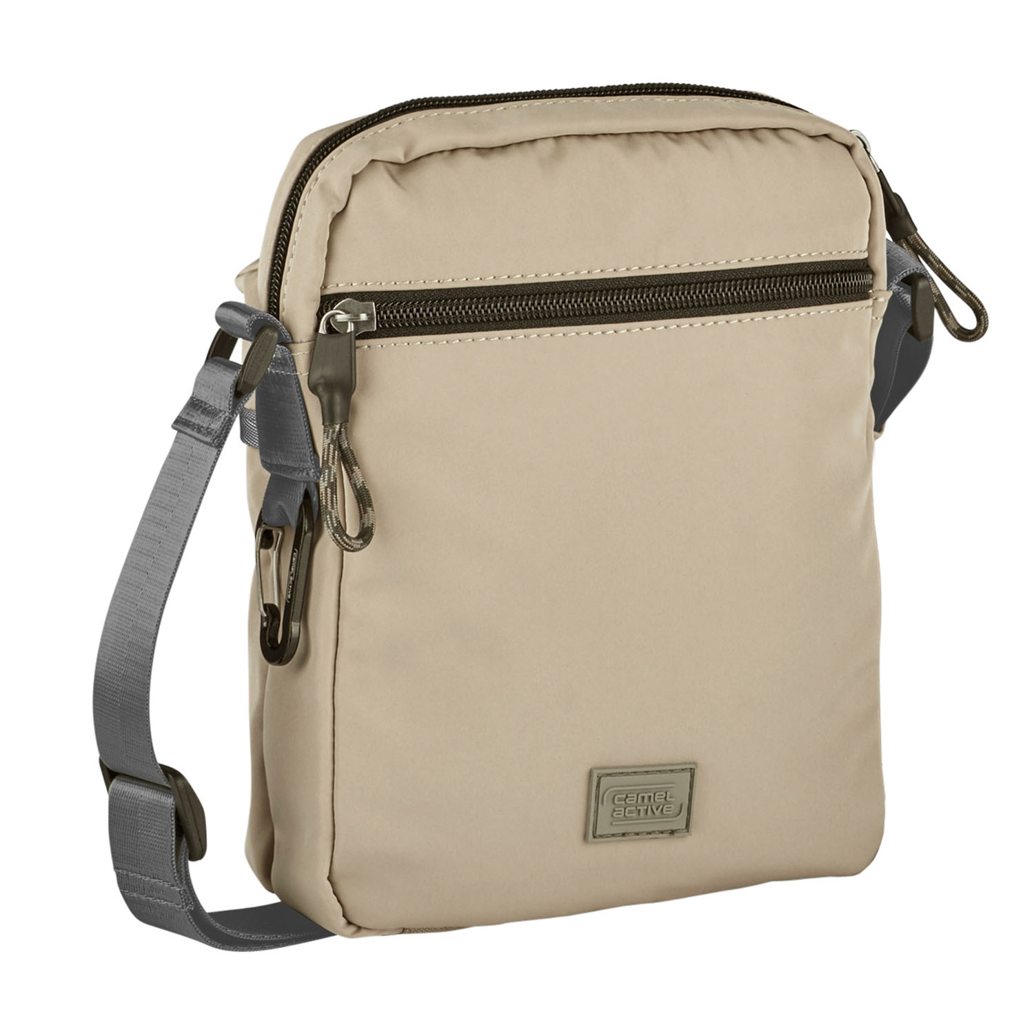 Camel Active Terra Cross Bag XS aus recyceltem Nylon 4227 Beige