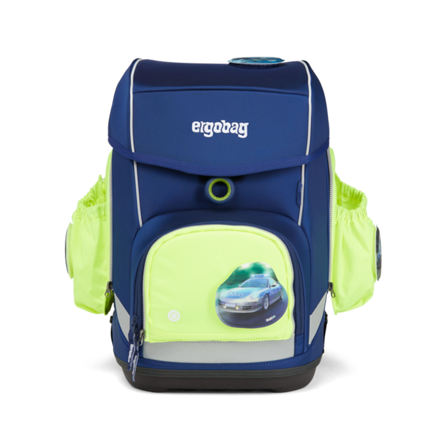 ergobag Schulzubehör Fluo LED Seitentaschen Zip-Set, 3-tlg. 2020-2022 Gelb ergobag Schulzubehör Fluo LED Seitentaschen Zip-Set, 3-tlg. 2020-2022 Gelb
