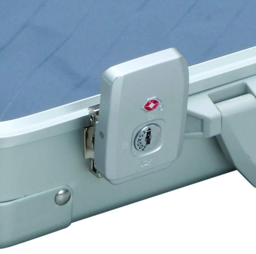 Aleon Business Attaché 17" Laptop Case, 33 cm Silber