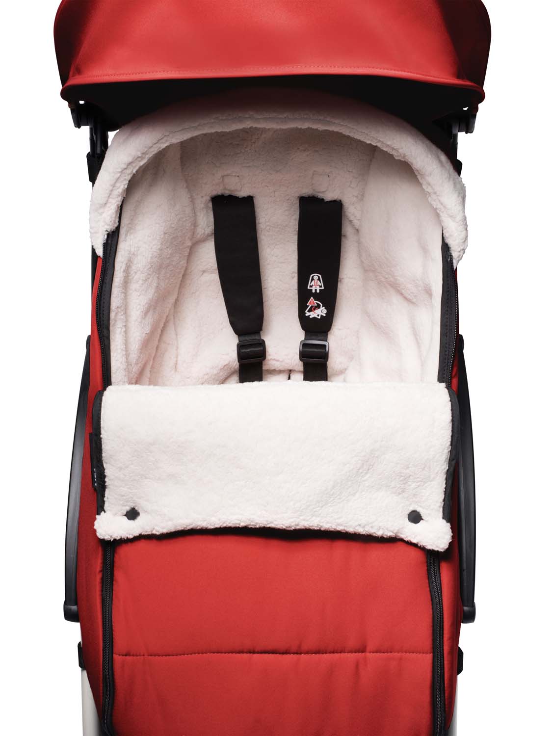 Babyzen Yoyo Accessoires Fußsack rot