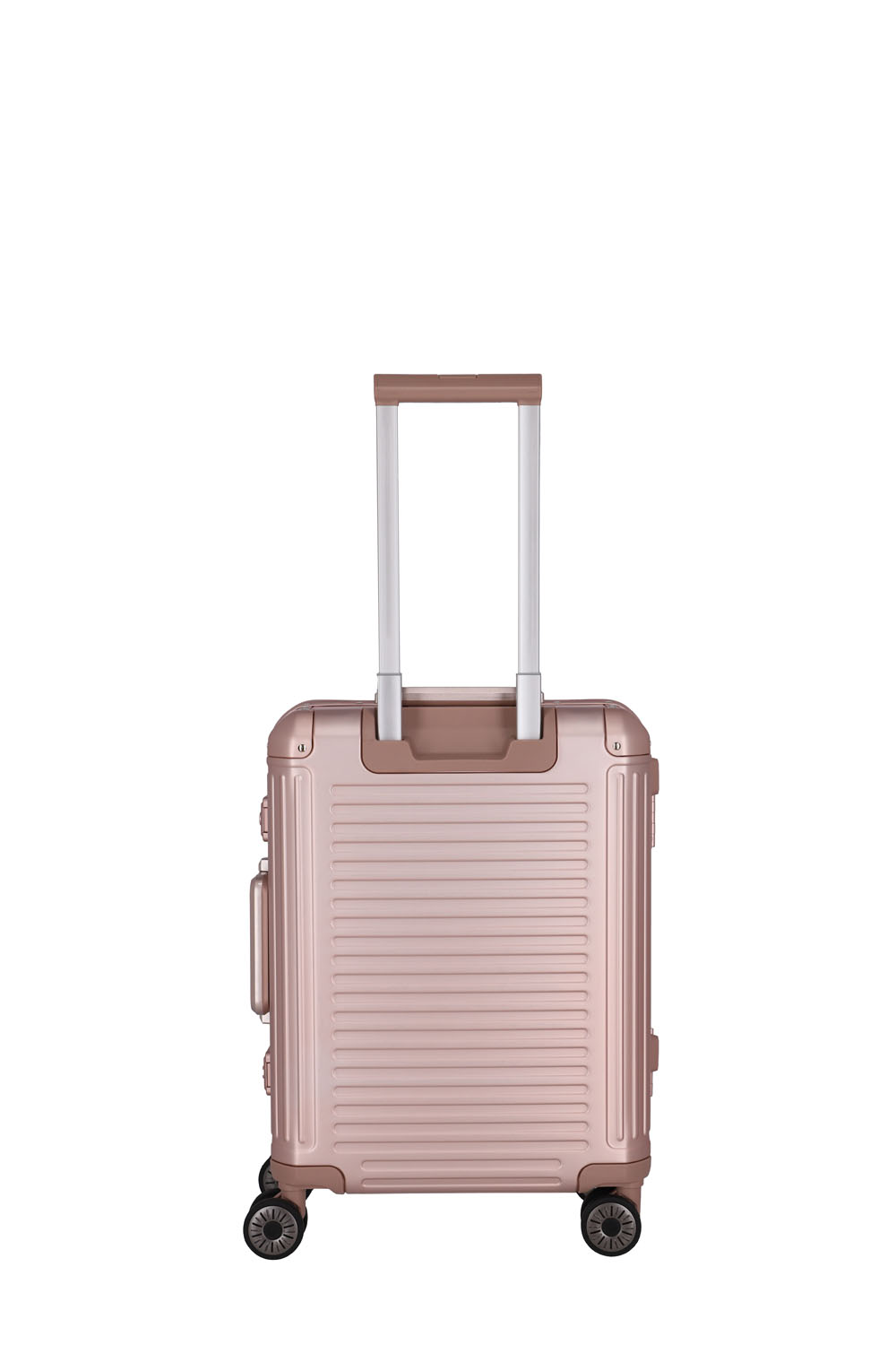 Travelite Next Trolley S 4-Rad mit Vortasche Rosé Travelite Next Trolley S 4-Rad mit Vortasche Rosé