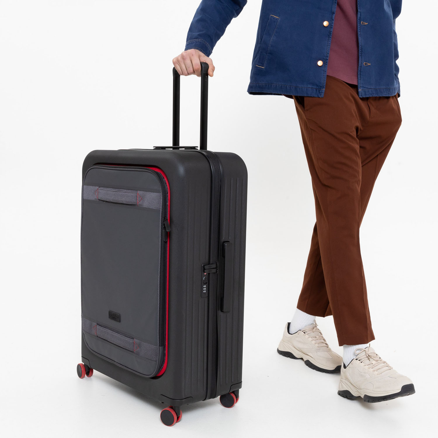 Eastpak CNNCT CASE L Reisetrolley 4-Rollen Accent Grey Eastpak CNNCT CASE L Reisetrolley 4-Rollen Accent Grey