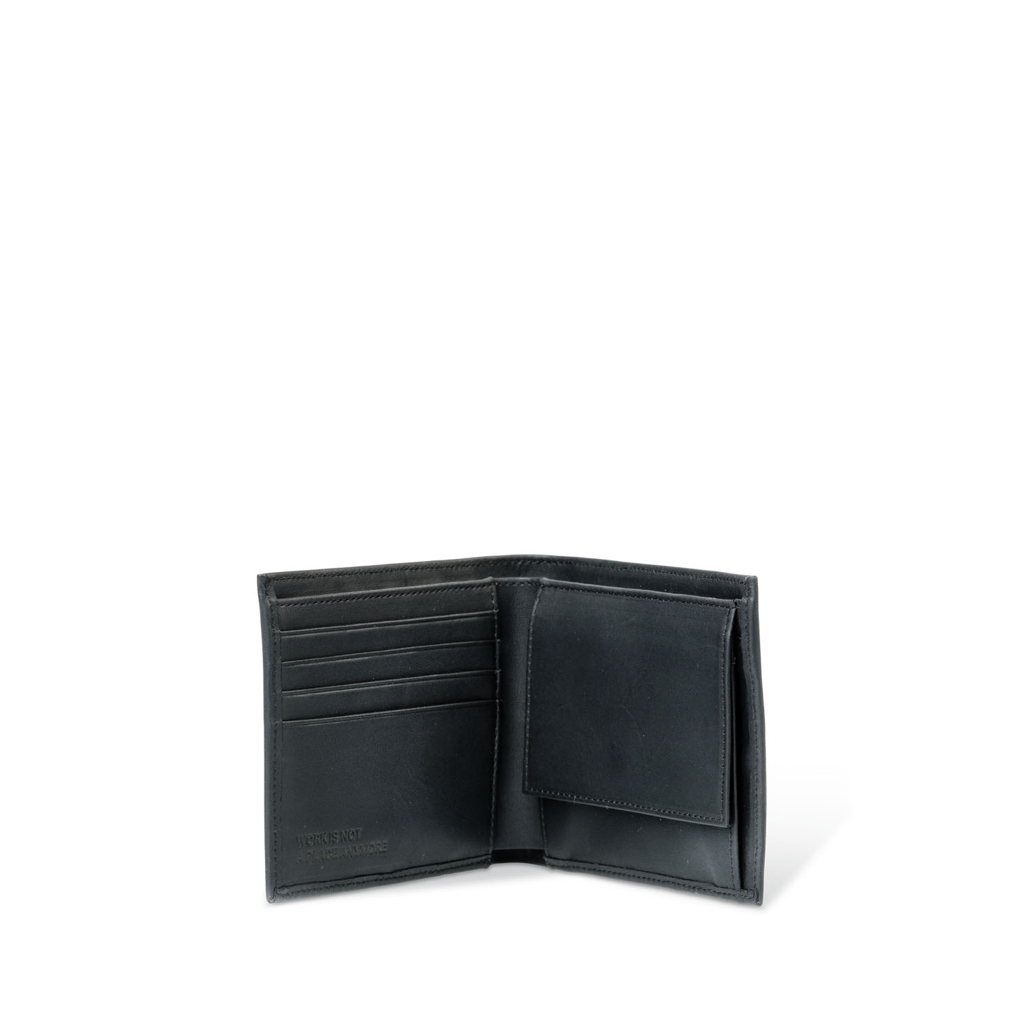 Salzen Redefined Classic Standard Horizontal Wallet Total Black