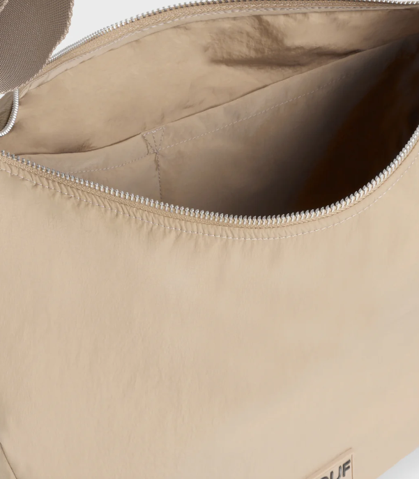 Wouf Downtown Large Crossbody Bag Oatmilk