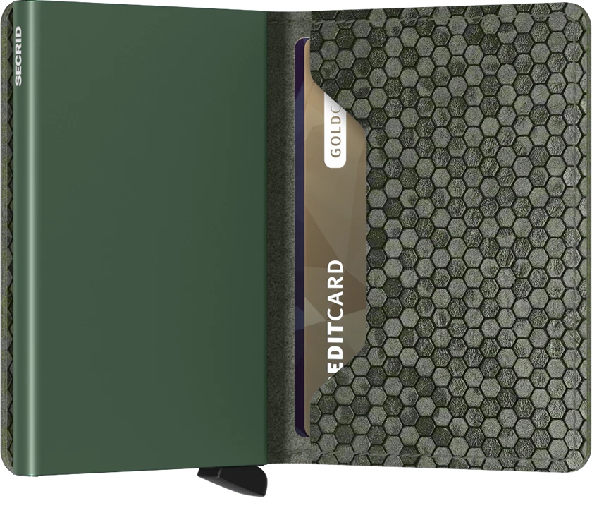 Secrid Slimwallet Hexagon SHe-Green