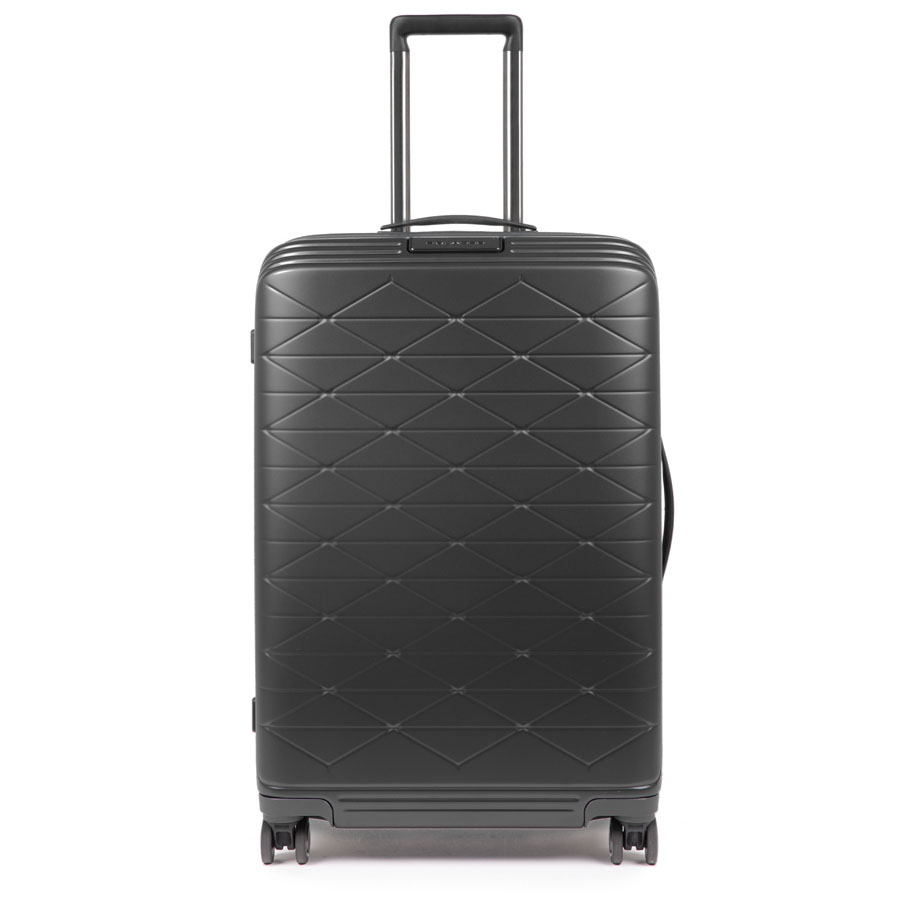 Piquadro PiQ Biz Hartschalentrolley Mittelgroß 4 Rollen schwarz Piquadro PiQ Biz Hartschalentrolley Mittelgroß 4 Rollen schwarz