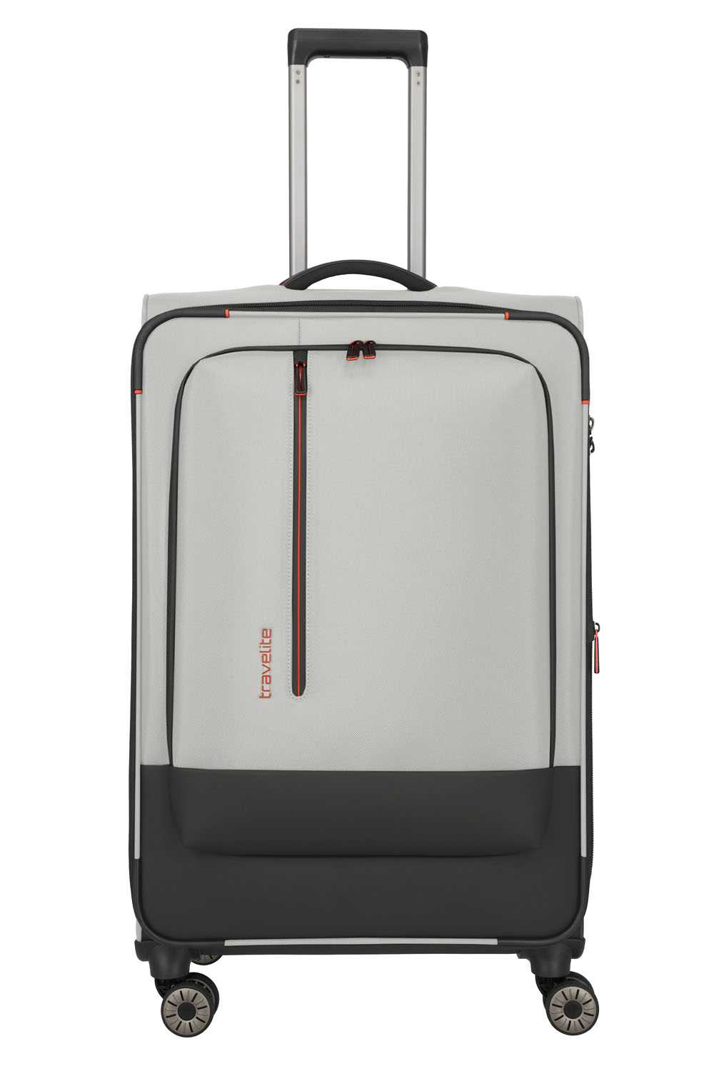 Travelite Crosslite Trolley L 4-Rollen erweiterbar Natur