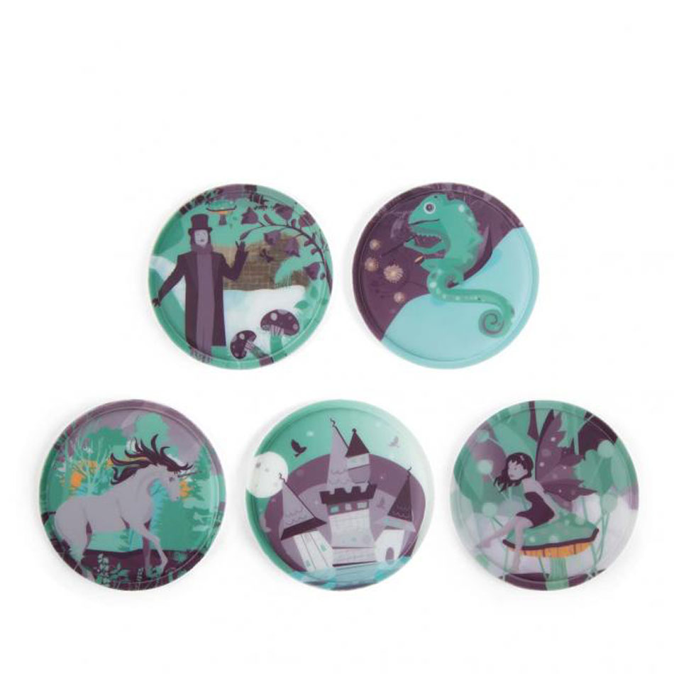 ergobag Kletties Set matt, 5-teilig Zauberwald ergobag Kletties Set matt, 5-teilig Zauberwald