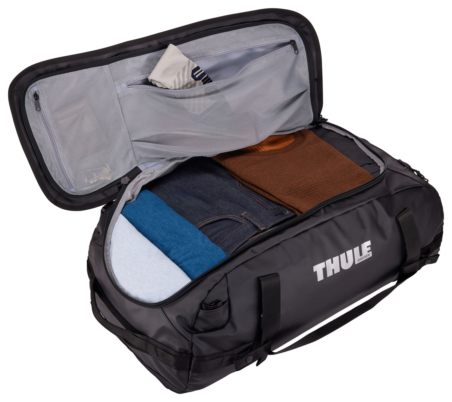 THULE Chasm Reisetasche/Rucksack 70L Black THULE Chasm Reisetasche/Rucksack 70L Black