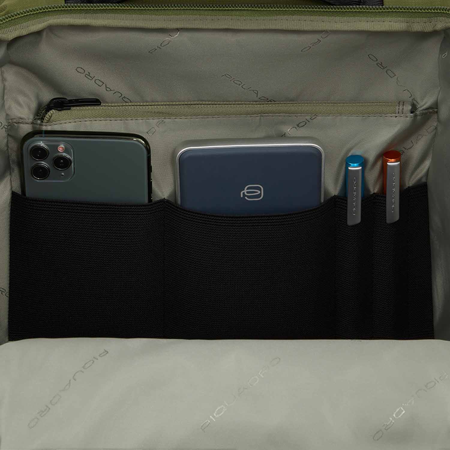 Piquadro Arne Bike Laptop-Rucksack 15,6" Notebookfach und mit LED-Licht Rost Piquadro Arne Bike Laptop-Rucksack 15,6" Notebookfach und mit LED-Licht Rost