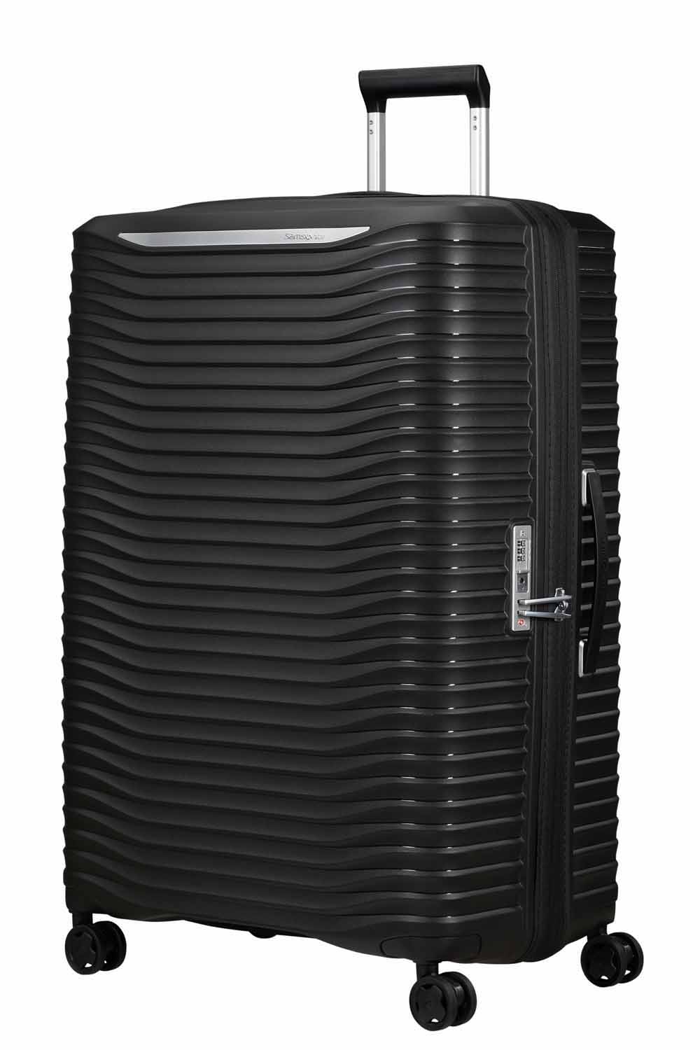 Samsonite Upscape Trolley mit 4 Rollen erweiterbar 81cm + GRATIS HOTELGUTSCHEIN Schwarz Samsonite Upscape Trolley mit 4 Rollen erweiterbar 81cm + GRATIS HOTELGUTSCHEIN Schwarz