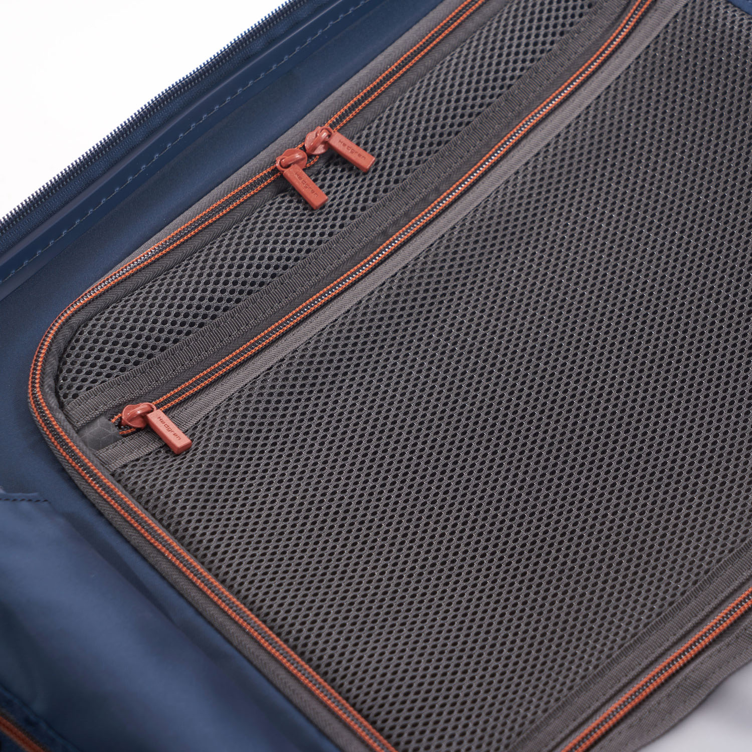 Hedgren Freestyle Glide M Expandable 4-Rollen-Trolley 67cm Blue Opal