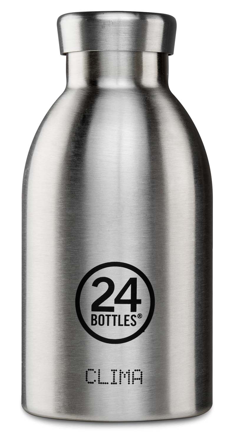 24Bottles® Clima Bottle Basic 330ml Steel 24Bottles® Clima Bottle Basic 330ml Steel