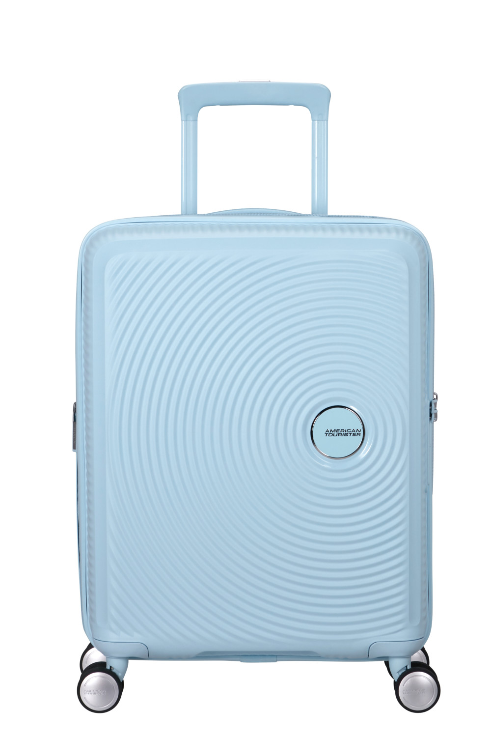 American Tourister Soundbox Trolley S 4R 55cm, erweiterbar Pastel Blue