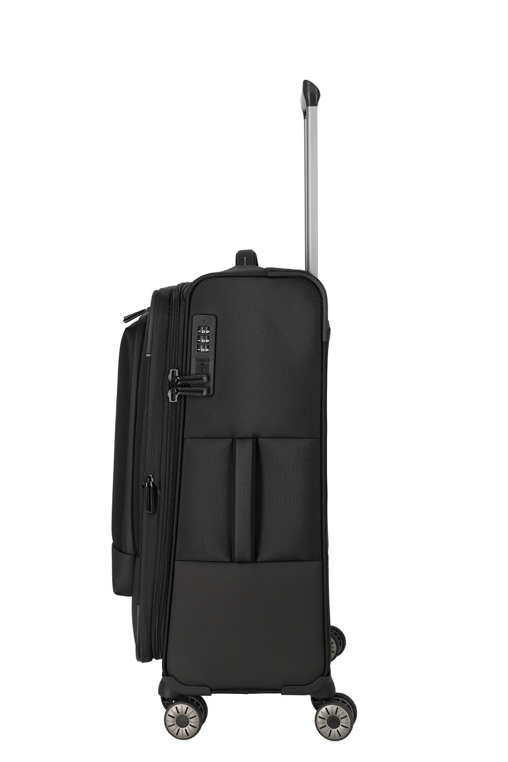Travelite Crosslite Trolley M 4-Rollen erweiterbar Schwarz Travelite Crosslite Trolley M 4-Rollen erweiterbar Schwarz