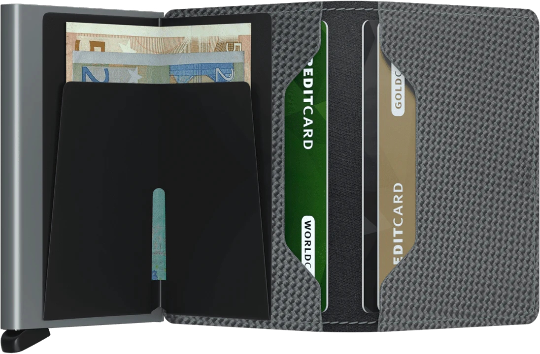 Secrid Slimwallet Carbon SCa-Cool Grey Secrid Slimwallet Carbon SCa-Cool Grey
