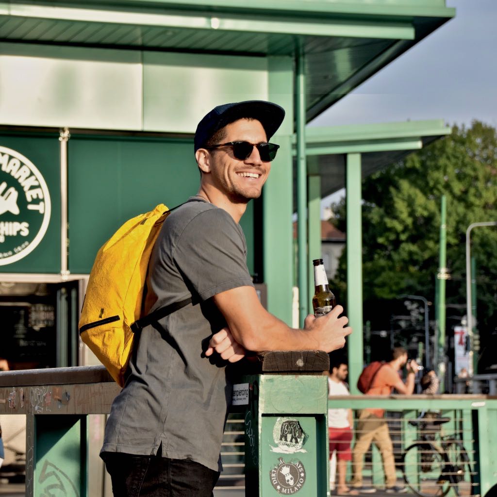 Airpaq Baq Turnbeutel erweiterbar Gelb Airpaq Baq Turnbeutel erweiterbar Gelb