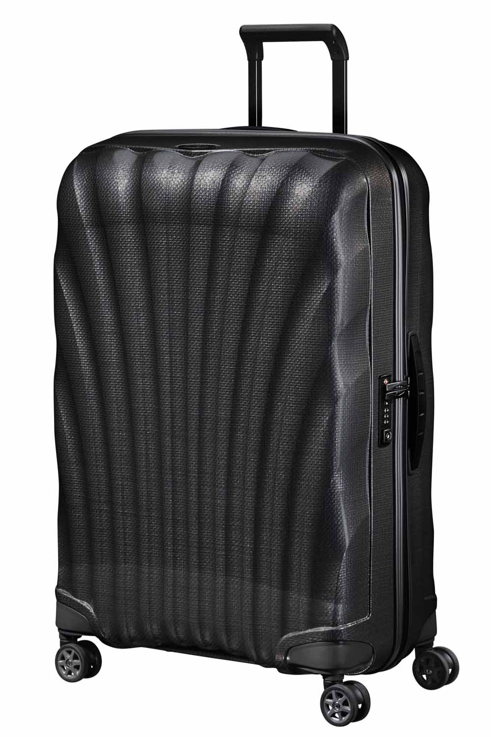 Samsonite C-Lite Trolley mit 4 Rollen 75cm + GRATIS HOTELGUTSCHEIN Black