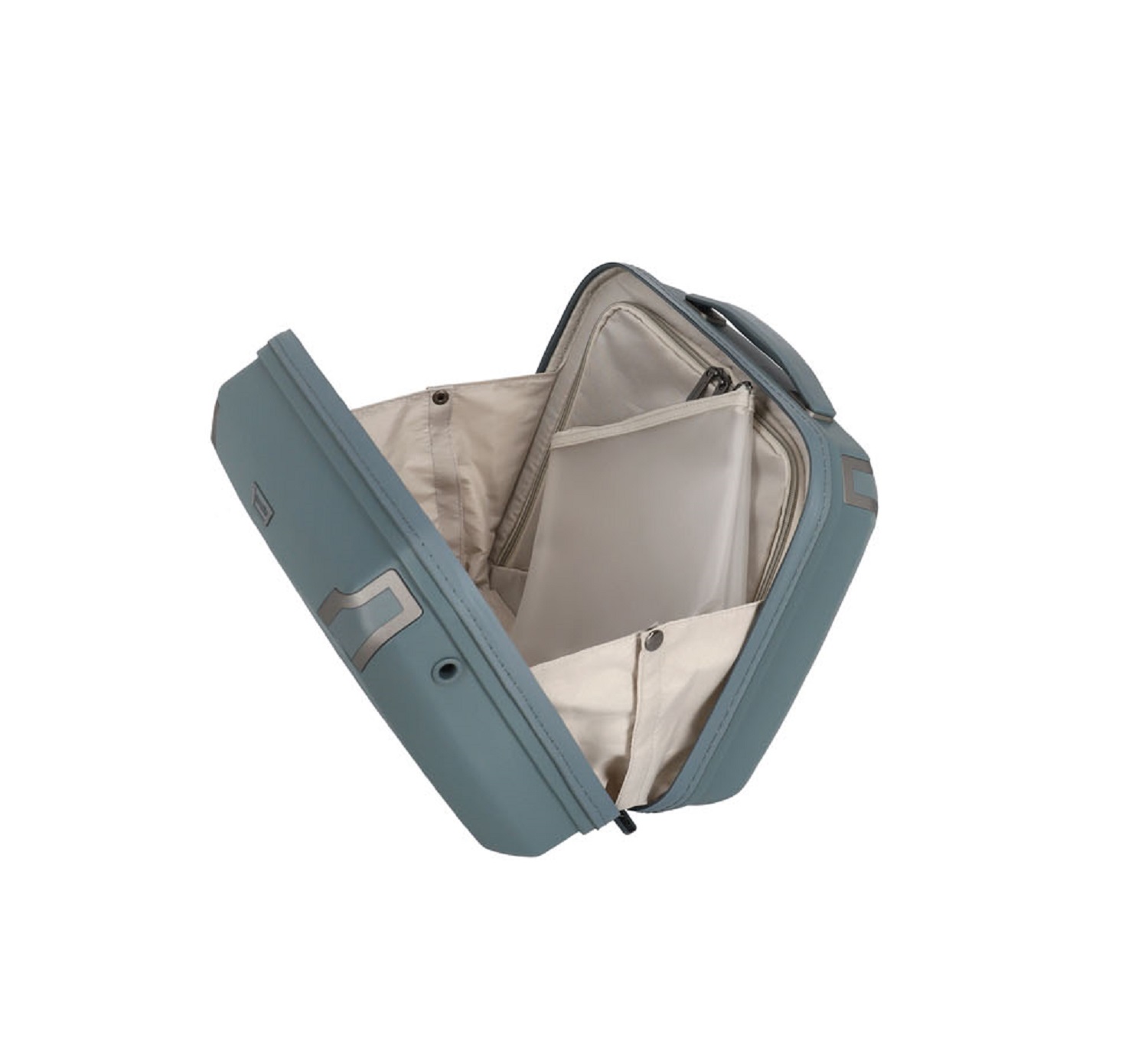 Travelite Elvaa Beautycase mit Tabletfach 10,5" Blaugrau