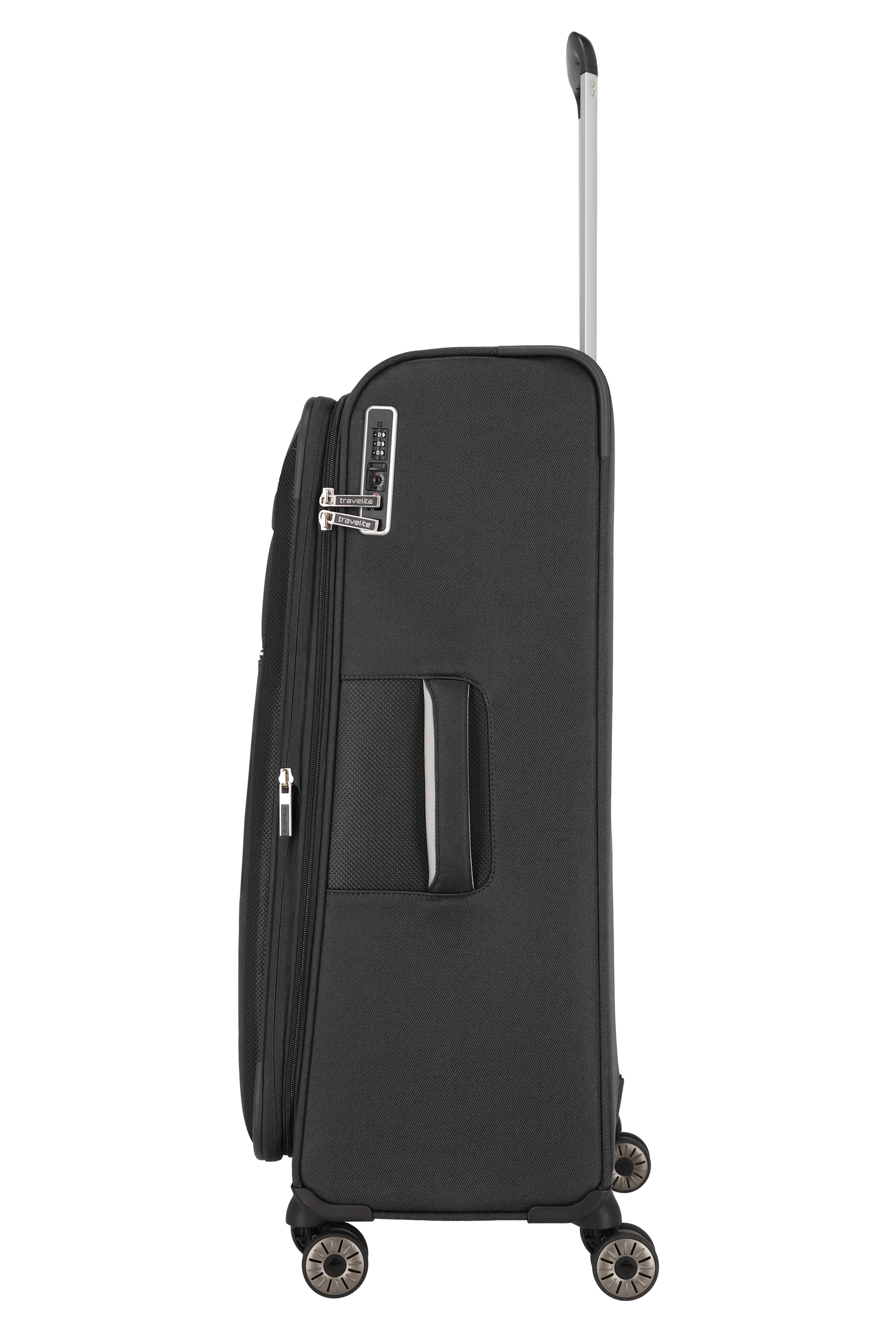 Travelite MIIGO Trolley L, 4-Rollen erweiterbar Nachtschwarz Travelite MIIGO Trolley L, 4-Rollen erweiterbar Nachtschwarz