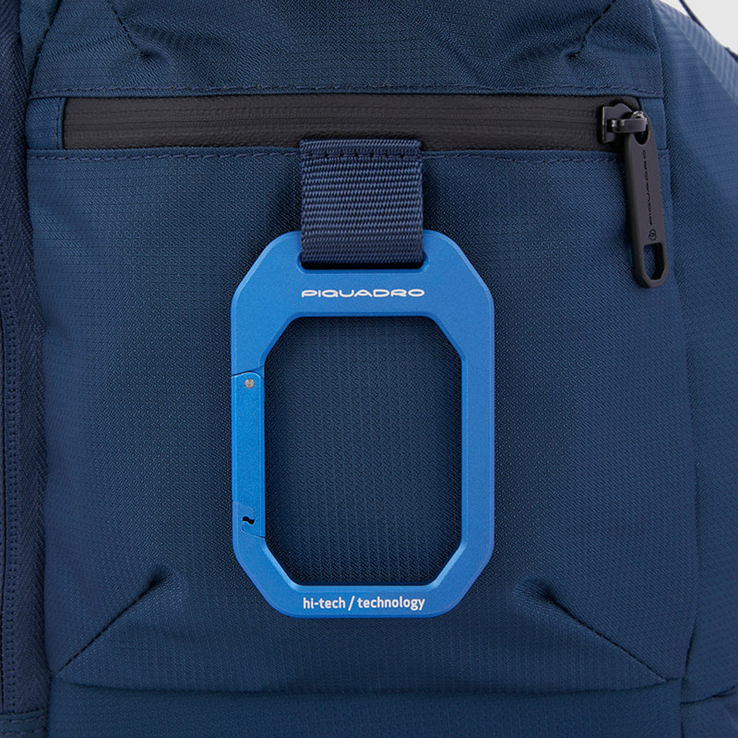 Piquadro Corner 2.0 Roll-Top Laptop-Rucksack 15,6" Blau