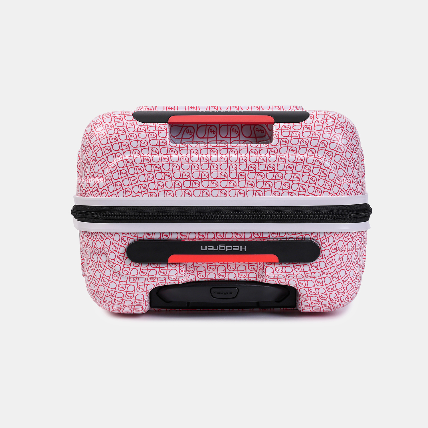 Hedgren Comby GRIP S 55cm Spinner (IATA) Coral/Grey Signature Print Hedgren Comby GRIP S 55cm Spinner (IATA) Coral/Grey Signature Print