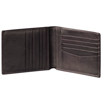 Hama Est. 1923 Amsterdam Leder-Kreditkarten-Geldbörse H31C Rustic Dark Brown Hama Est. 1923 Amsterdam Leder-Kreditkarten-Geldbörse H31C Rustic Dark Brown