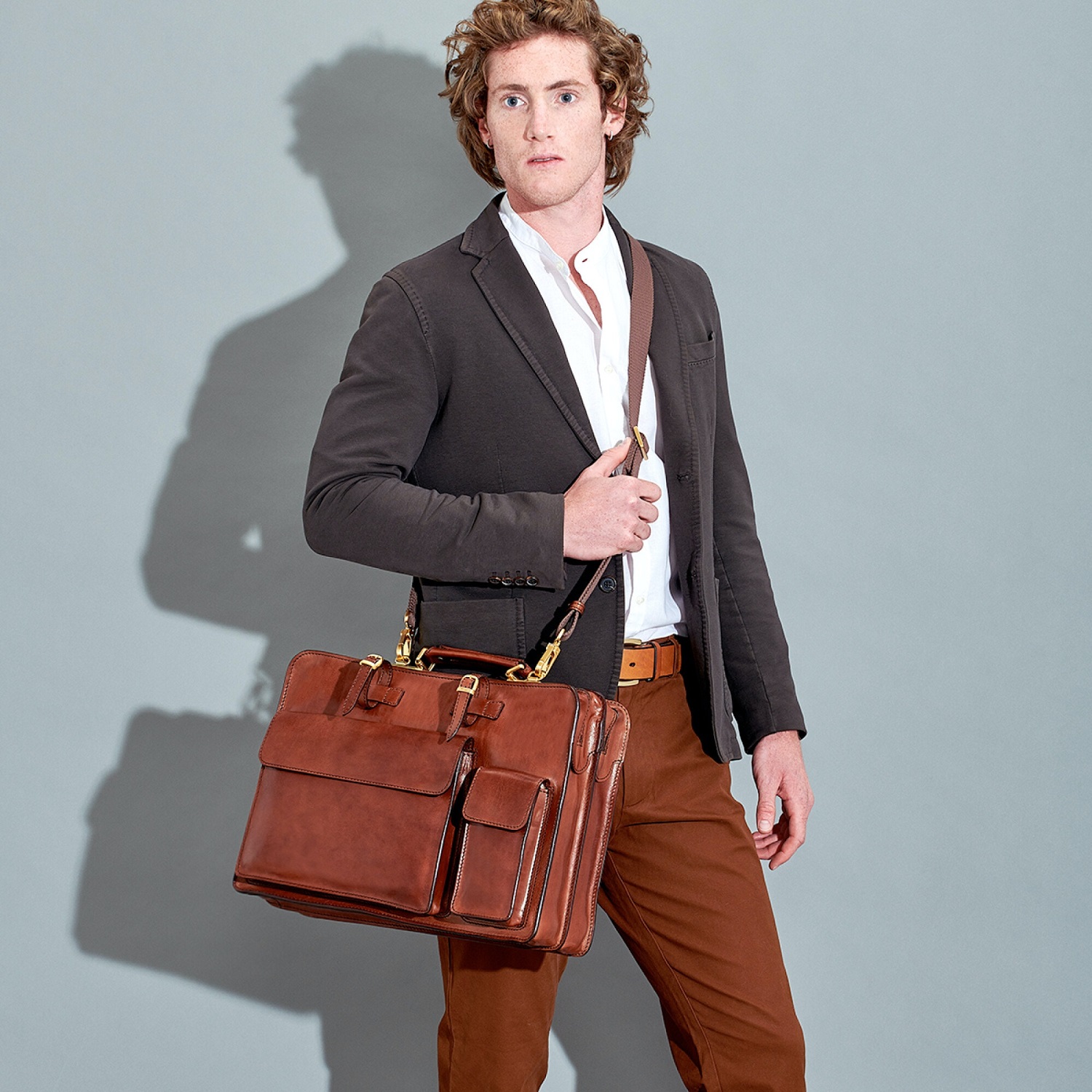 The Bridge Story Uomo Aktentasche 42cm Braun The Bridge Story Uomo Aktentasche 42cm Braun