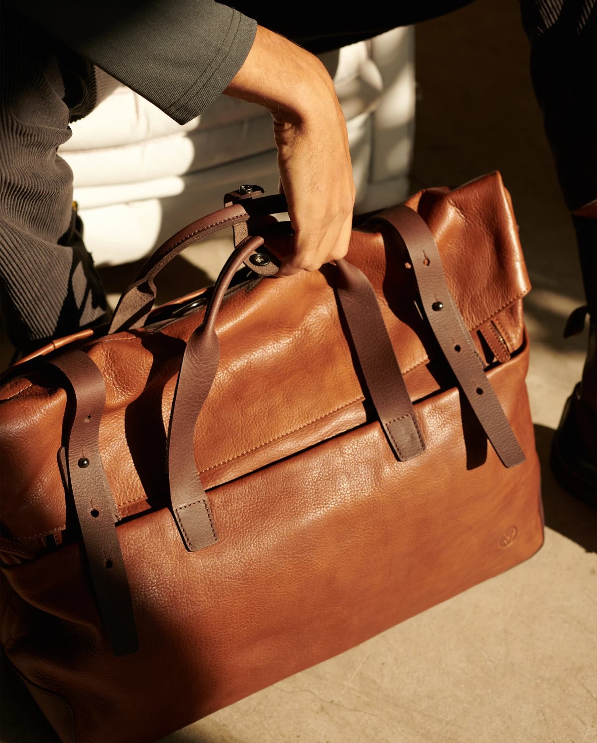 Harold's Mount Ivy Weekender cognac Harold's Mount Ivy Weekender cognac