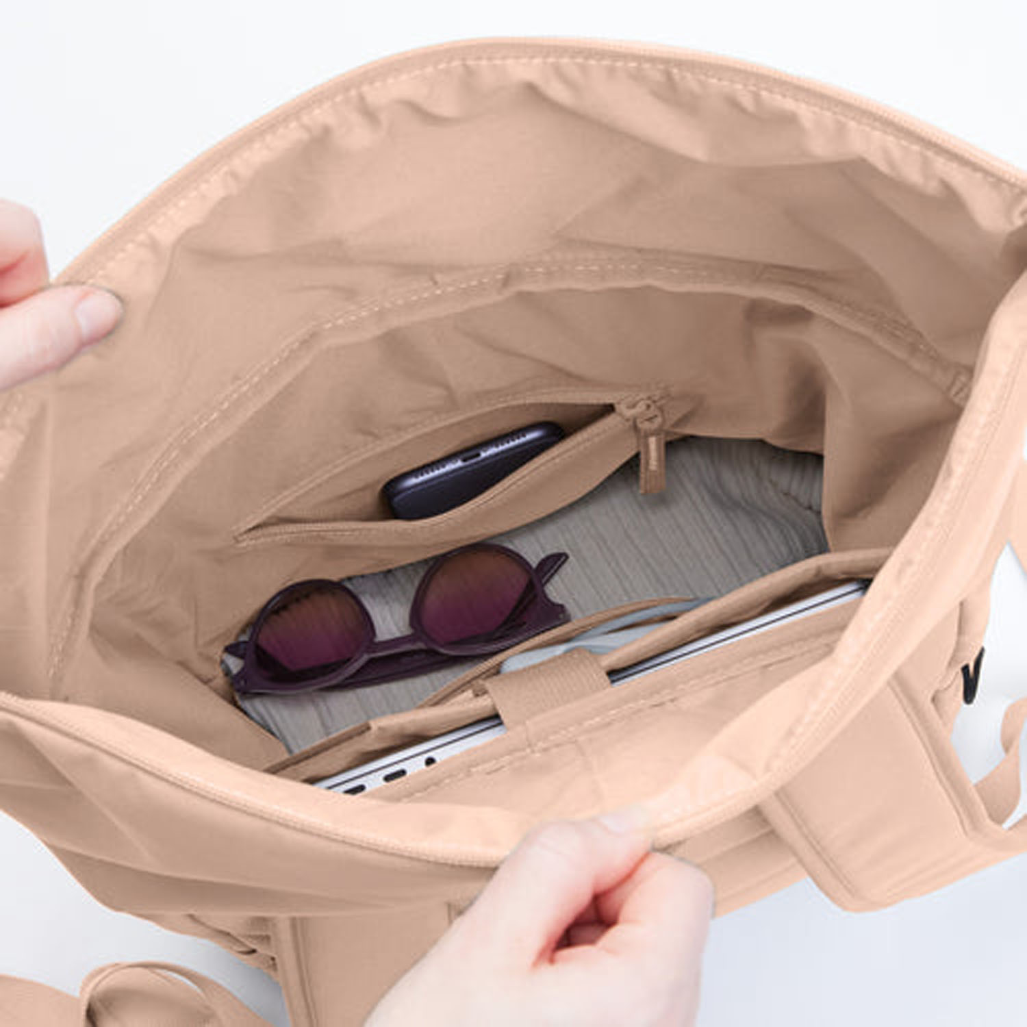 GOT BAG Rolltop Easy pearl monochrome