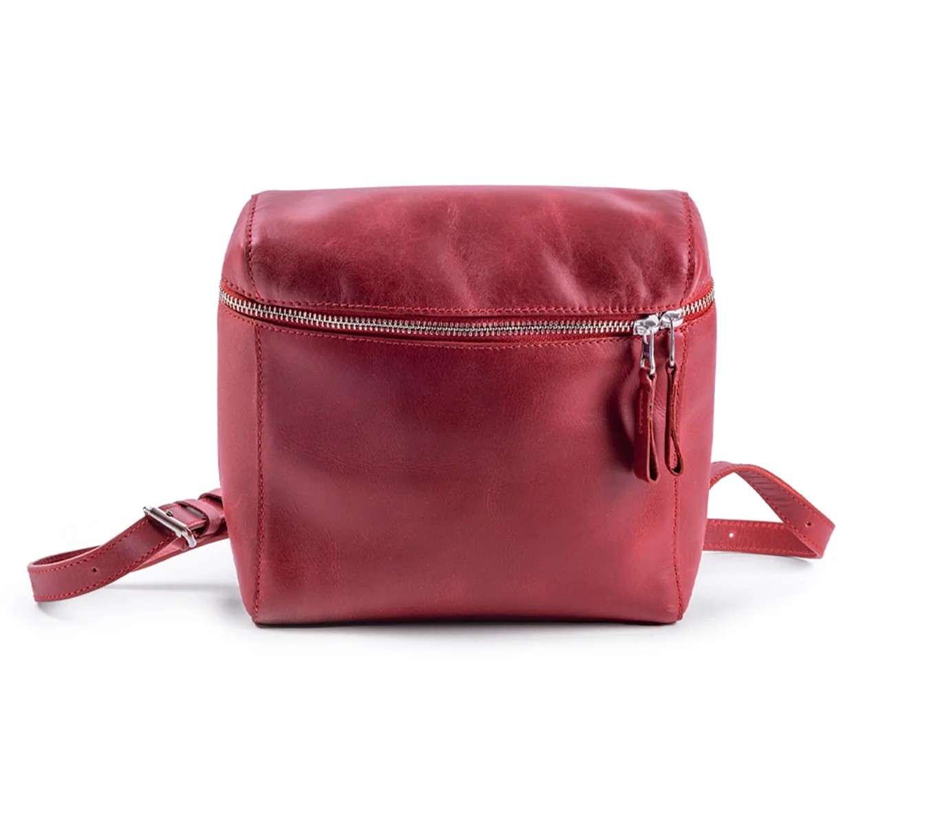 Harold's Box kleine Schultertasche/Rucksack Omega rot
