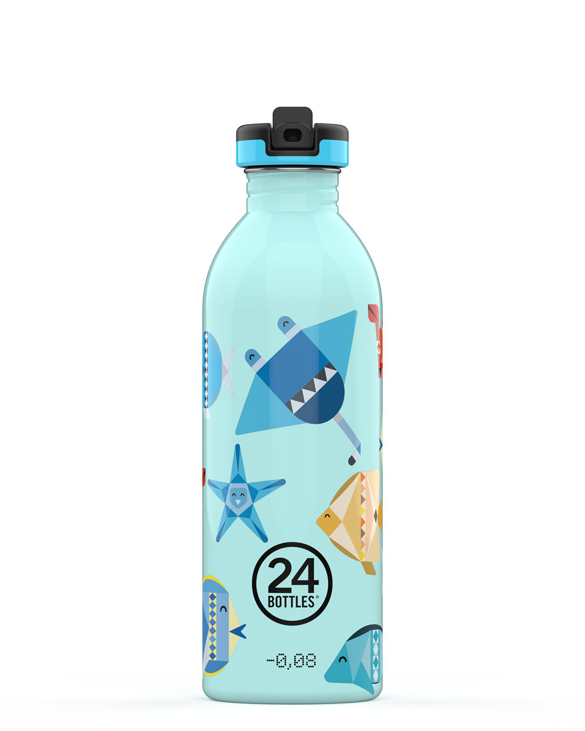 24Bottles® Urban Bottle Kids 500 ml mit Sport Lid Sea Friends 24Bottles® Urban Bottle Kids 500 ml mit Sport Lid Sea Friends