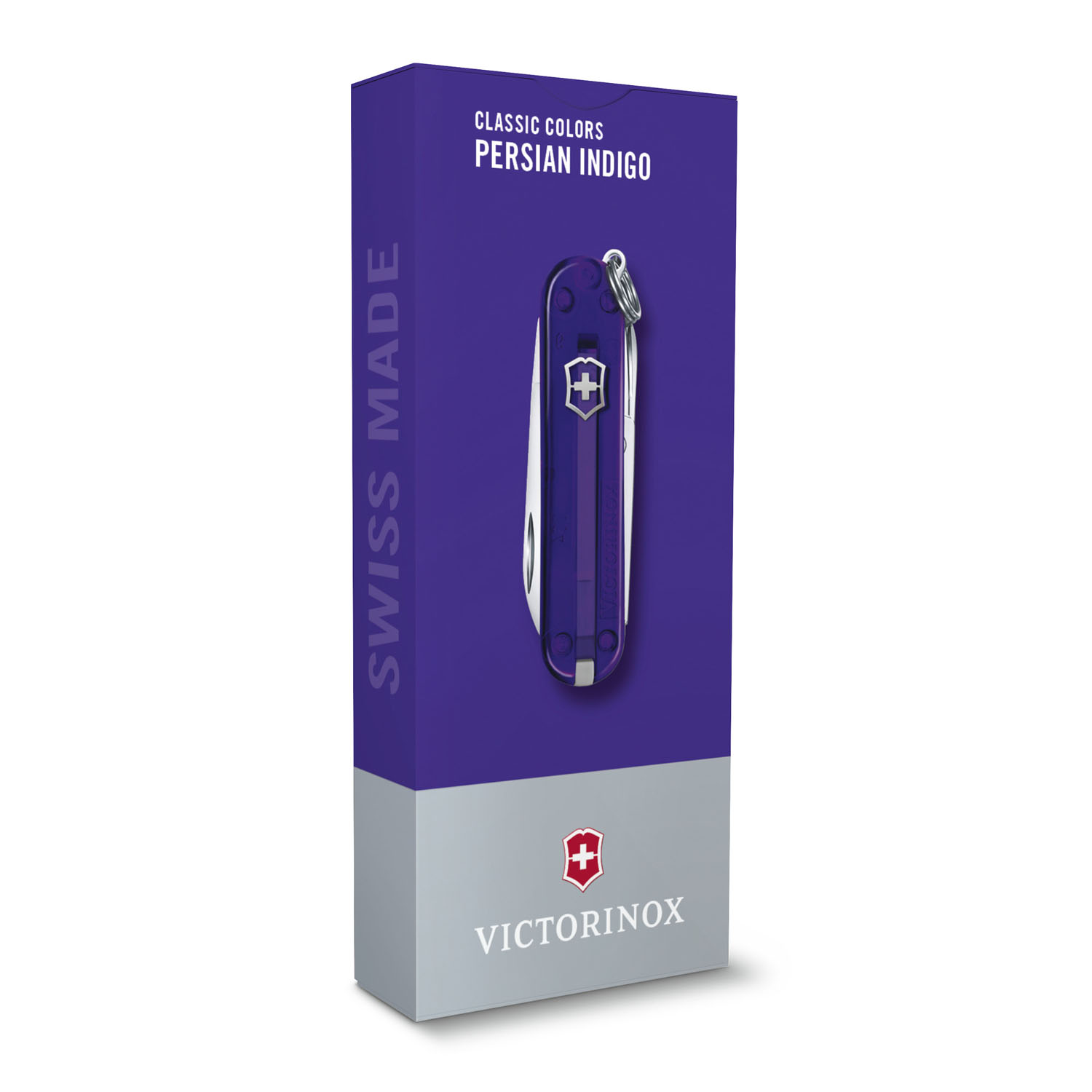 Victorinox Classic SD 7 Funktionen, kleines Taschenmesser Persian Indigo