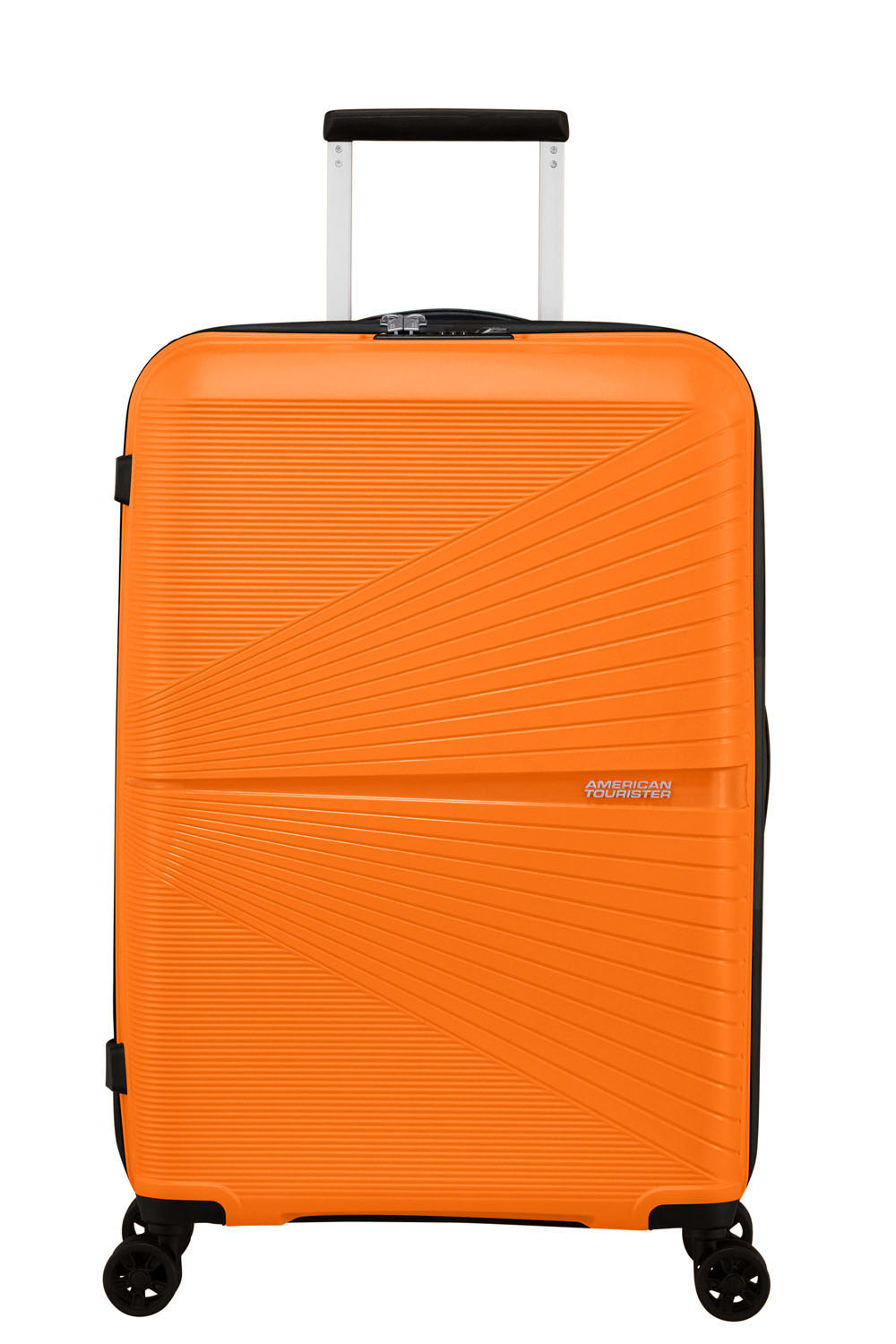 American Tourister Airconic Trolley 67cm mit 4 Rollen + GRATIS HOTELGUTSCHEIN Mango Orange
