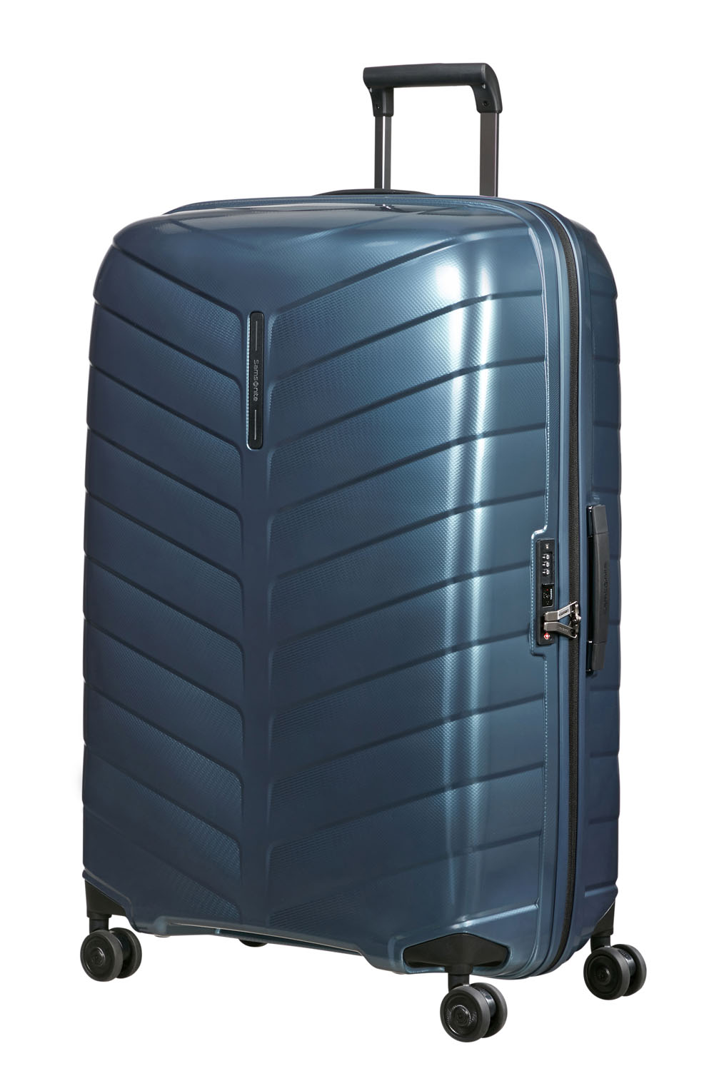 Samsonite Attrix Trolley mit 4 Rollen 81cm Steel Blue