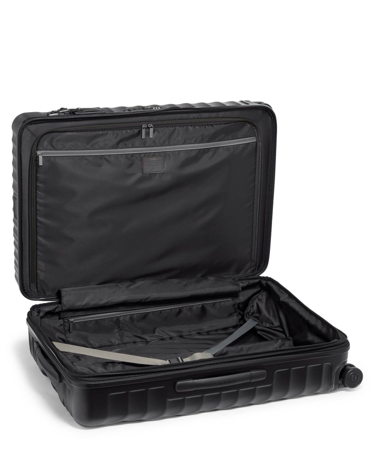 Tumi 19 Degree Erweiterbarer Aufgabekoffer für längere Reisen 77,5cm; matte + GRATIS HOTELGUTSCHEIN Black Texture Tumi 19 Degree Erweiterbarer Aufgabekoffer für längere Reisen 77,5cm; matte + GRATIS HOTELGUTSCHEIN Black Texture