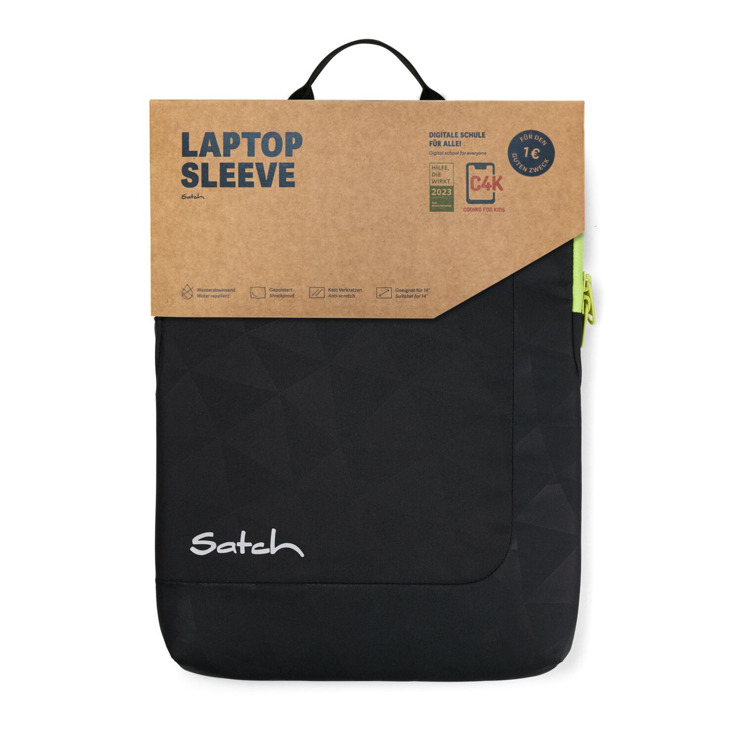 satch Schulzubehör Laptophülle black satch Schulzubehör Laptophülle black