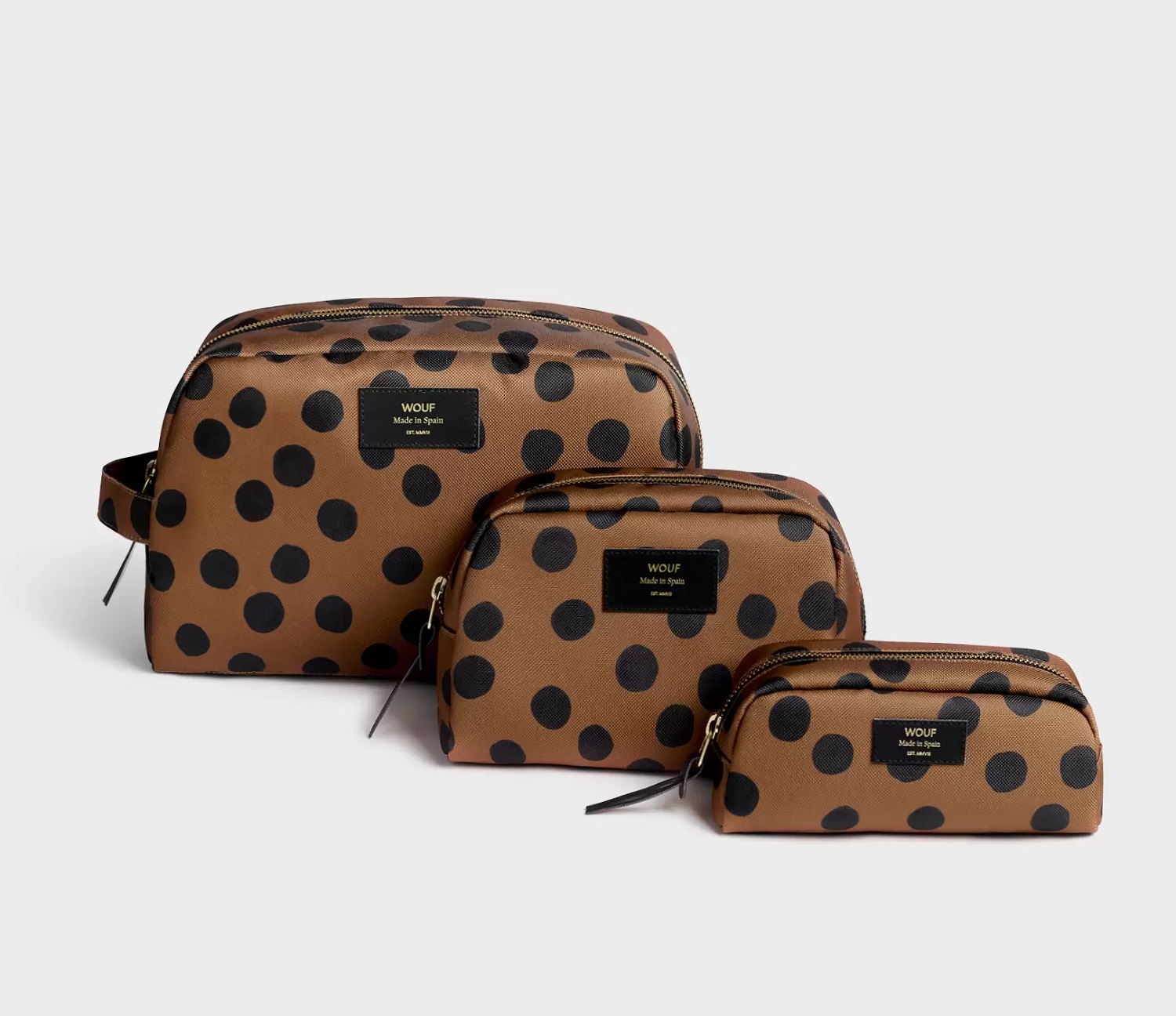 Wouf Accessories Small Makeup Bag Dots