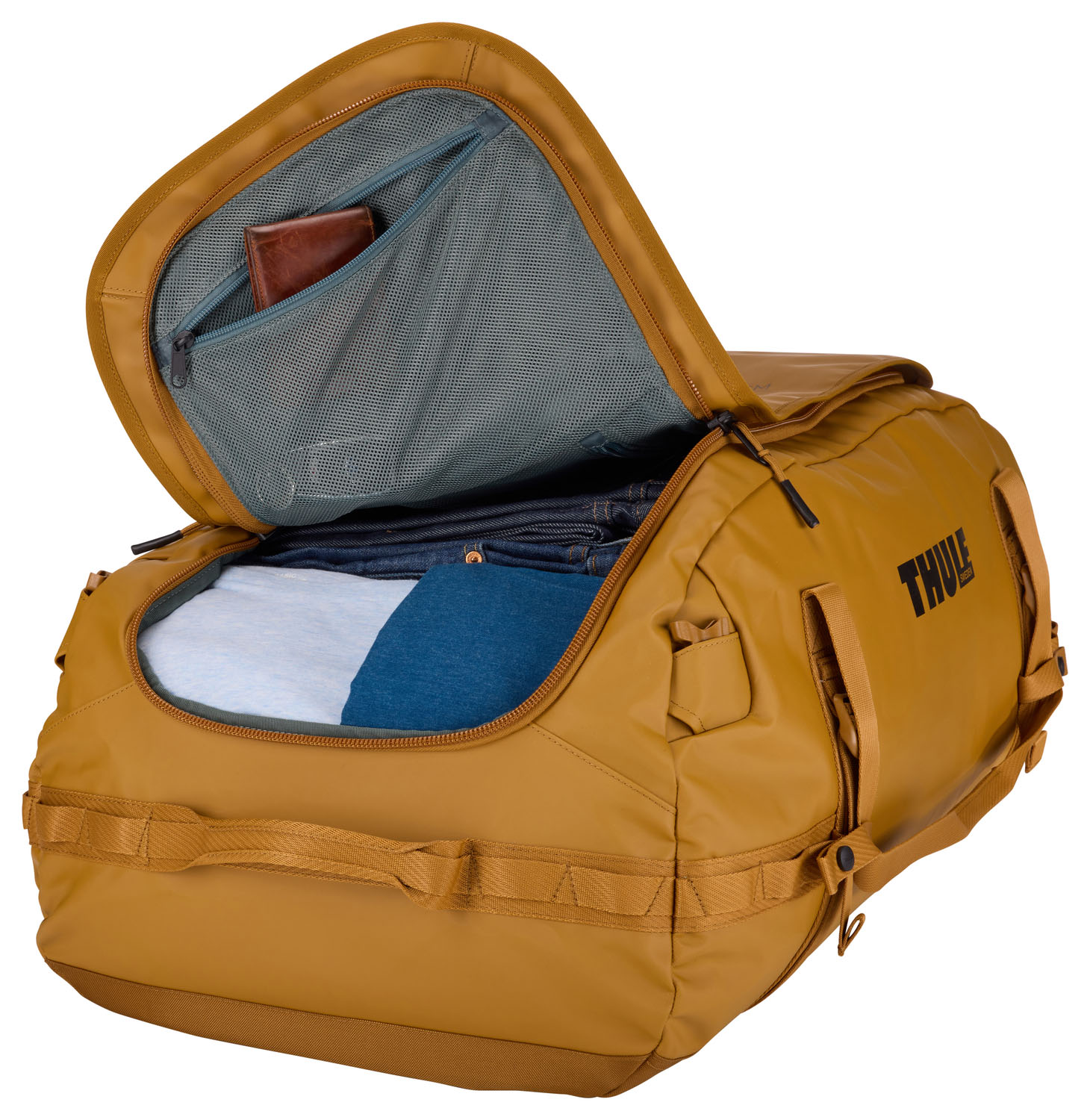 THULE Chasm Reisetasche/Rucksack 90L Golden THULE Chasm Reisetasche/Rucksack 90L Golden