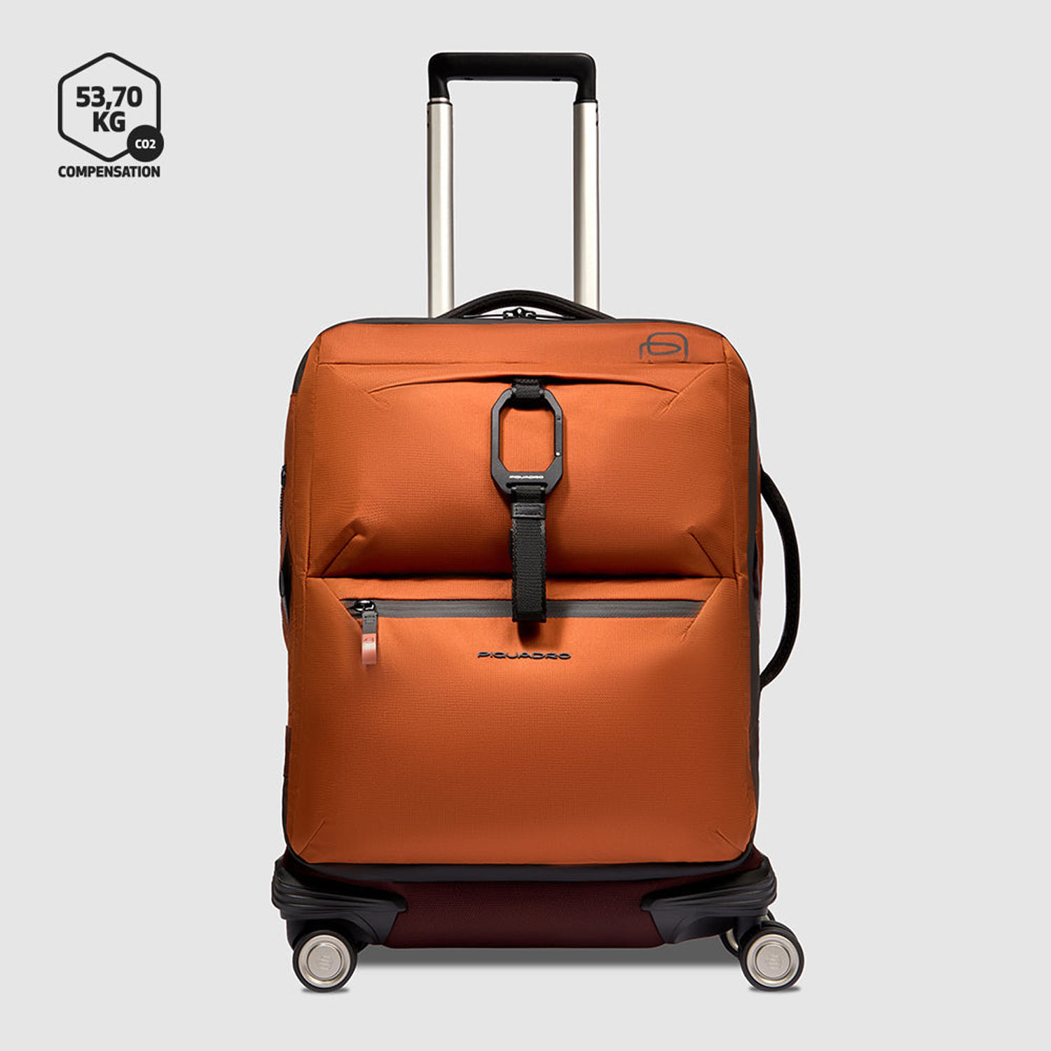 Piquadro Corner 2.0 4-Rollen Trolley in Handgepäckgröße Orange Piquadro Corner 2.0 4-Rollen Trolley in Handgepäckgröße Orange