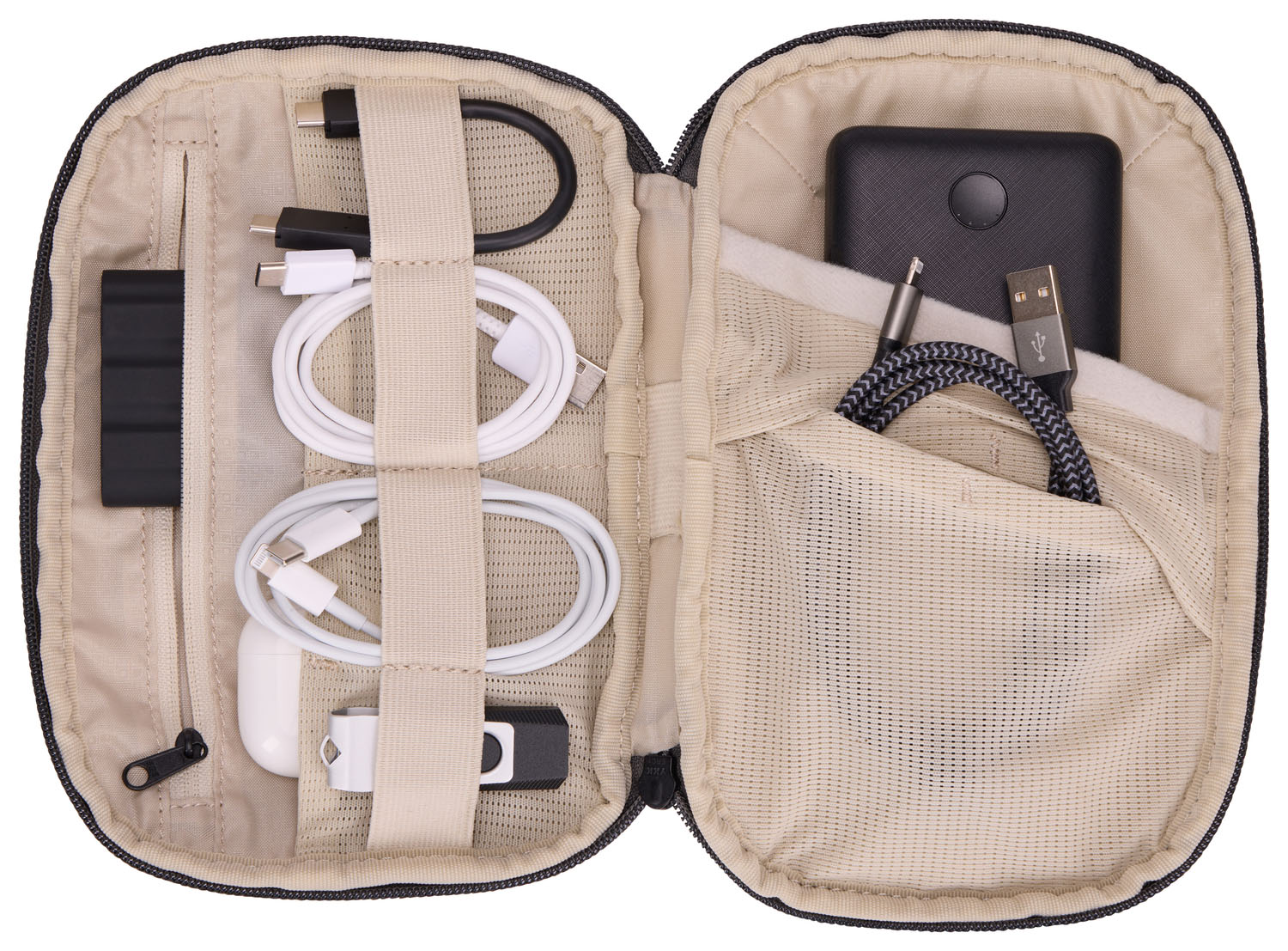 THULE Subterra 2 Powershuttle -Elektroniktasche mittelgroß Vetiver Gray